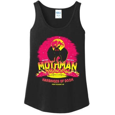 Mothman Harbinger Of Doom! Funny Cute Cryptid Creature Ladies Essential Tank