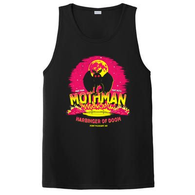 Mothman Harbinger Of Doom! Funny Cute Cryptid Creature PosiCharge Competitor Tank