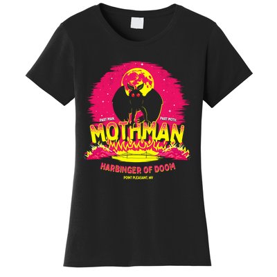 Mothman Harbinger Of Doom! Funny Cute Cryptid Creature Women's T-Shirt