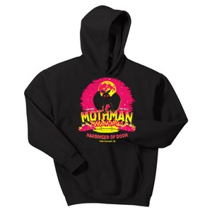 Mothman Harbinger Of Doom! Funny Cute Cryptid Creature Kids Hoodie