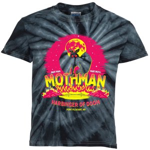 Mothman Harbinger Of Doom! Funny Cute Cryptid Creature Kids Tie-Dye T-Shirt