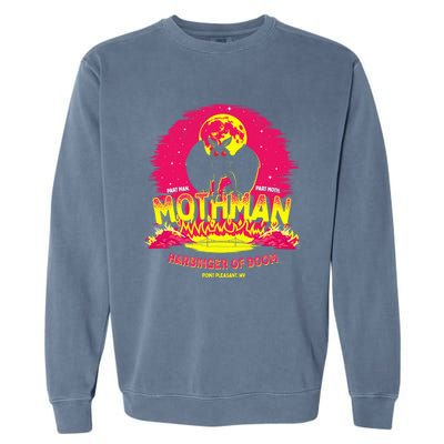 Mothman Harbinger Of Doom! Funny Cute Cryptid Creature Garment-Dyed Sweatshirt