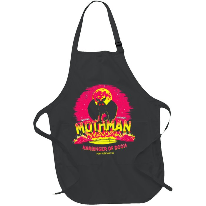 Mothman Harbinger Of Doom! Funny Cute Cryptid Creature Apron