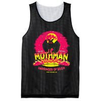 Mothman Harbinger Of Doom! Funny Cute Cryptid Creature Mesh Reversible Basketball Jersey Tank