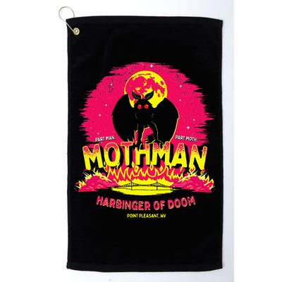 Mothman Harbinger Of Doom! Funny Cute Cryptid Creature Golf Towel