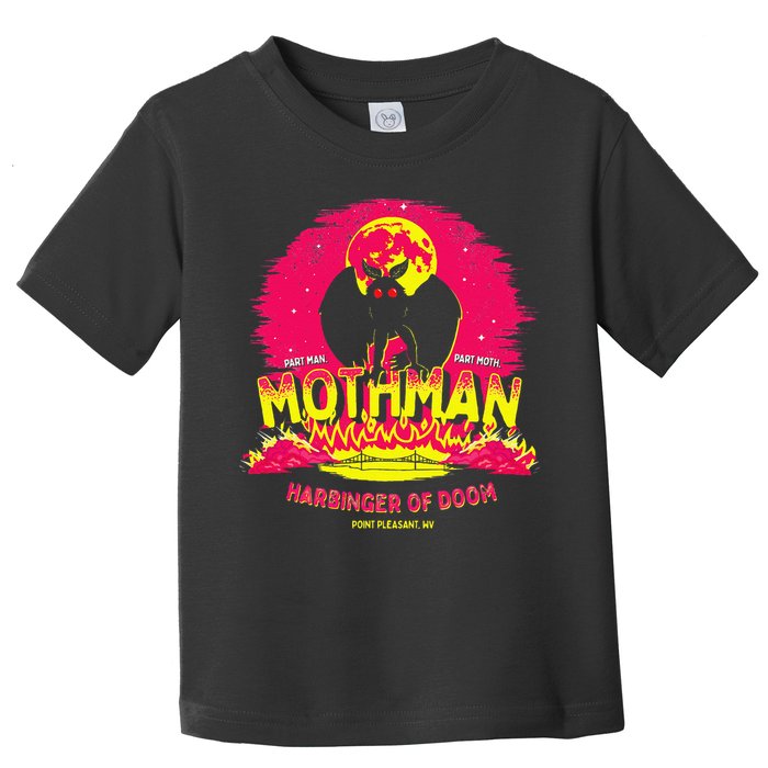 Mothman Harbinger Of Doom! Funny Cute Cryptid Creature Toddler T-Shirt