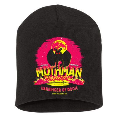 Mothman Harbinger Of Doom! Funny Cute Cryptid Creature Short Acrylic Beanie