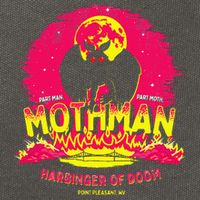 Mothman Harbinger Of Doom! Funny Cute Cryptid Creature Cotton Canvas Backpack