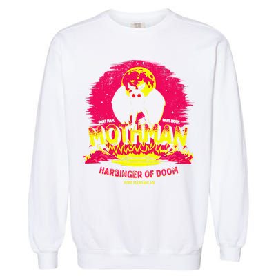 Mothman Harbinger Of Doom! Funny Cute Cryptid Creature Garment-Dyed Sweatshirt