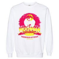 Mothman Harbinger Of Doom! Funny Cute Cryptid Creature Garment-Dyed Sweatshirt