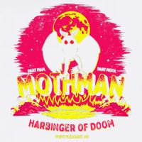Mothman Harbinger Of Doom! Funny Cute Cryptid Creature Garment-Dyed Sweatshirt