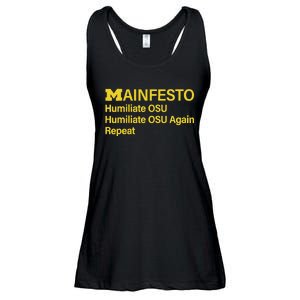 Manifesto Humiliate Osu Humiliate Osu Again Repeat Gifts Fun Ladies Essential Flowy Tank