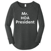 Mr. Hoa President Women's Perfect Tri Tunic Long Sleeve Shirt