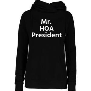 Mr. Hoa President Womens Funnel Neck Pullover Hood