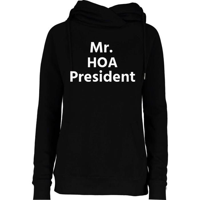 Mr. Hoa President Womens Funnel Neck Pullover Hood