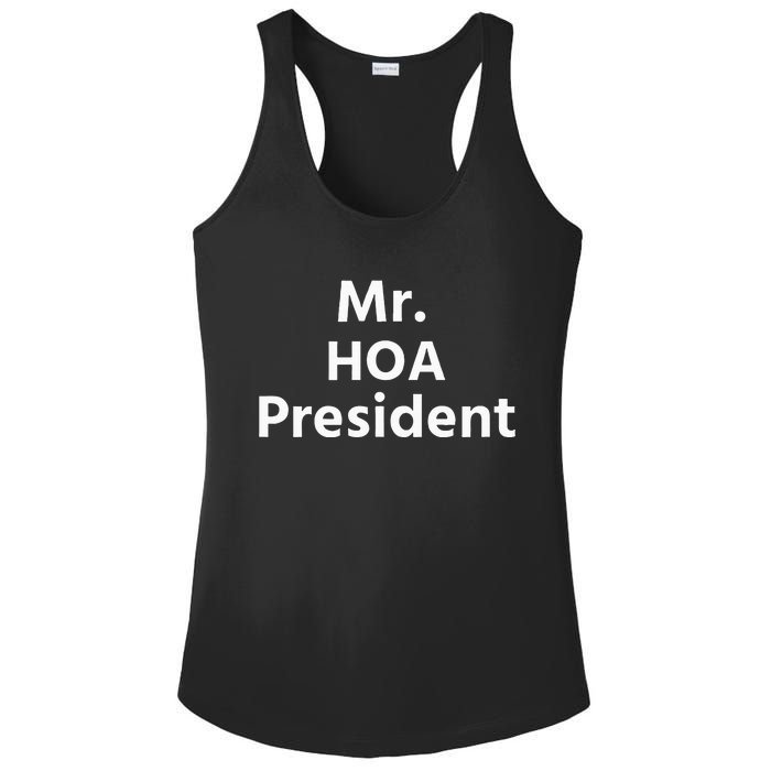 Mr. Hoa President Ladies PosiCharge Competitor Racerback Tank