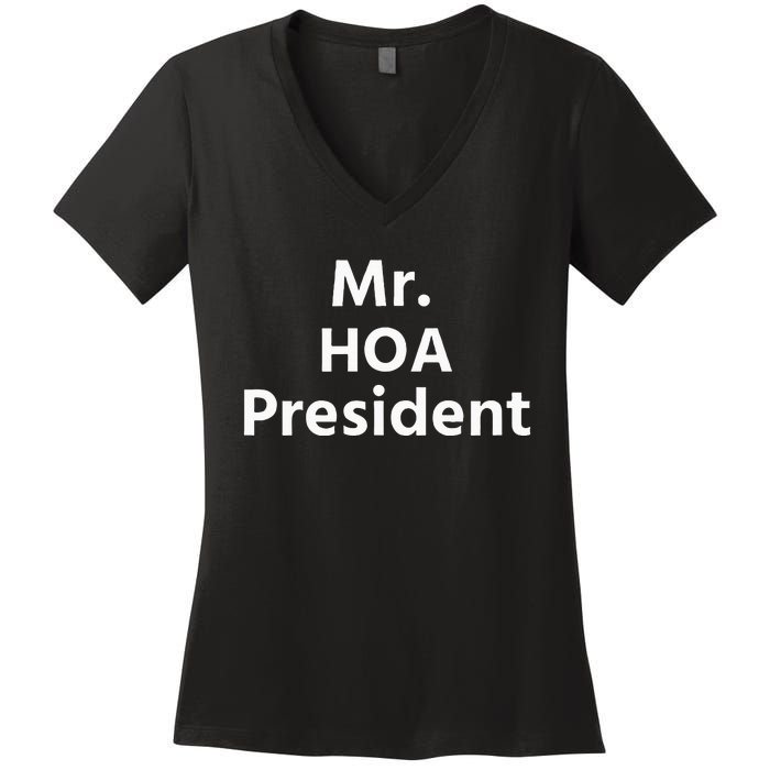 Mr. Hoa President Women's V-Neck T-Shirt