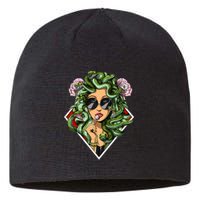 Medusa Hippie Psychedelic Snakes Greek Mythology Sustainable Beanie