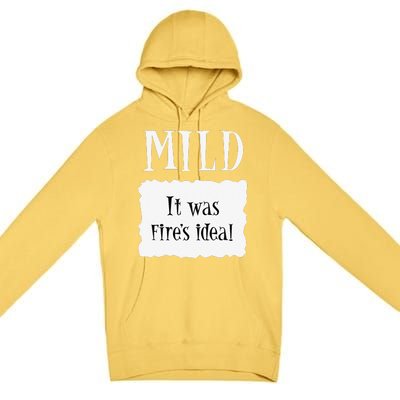 MILD Hot Packet Halloween Taco Costume Gift Premium Pullover Hoodie