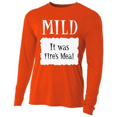 MILD Hot Packet Halloween Taco Costume Gift Cooling Performance Long Sleeve Crew