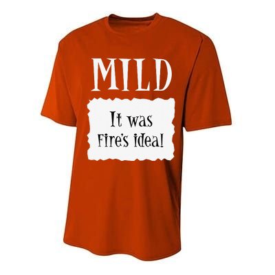 MILD Hot Packet Halloween Taco Costume Gift Performance Sprint T-Shirt