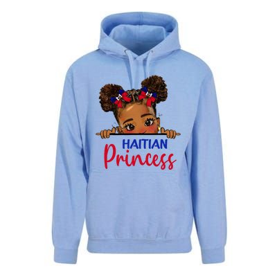 Melanin Haitian Princess Haiti Flag Unisex Surf Hoodie