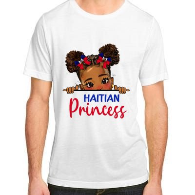 Melanin Haitian Princess Haiti Flag Adult ChromaSoft Performance T-Shirt