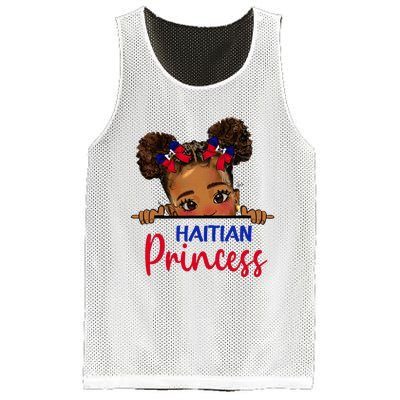 Melanin Haitian Princess Haiti Flag Mesh Reversible Basketball Jersey Tank