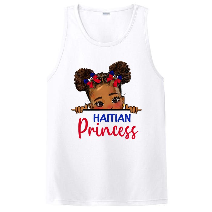 Melanin Haitian Princess Haiti Flag PosiCharge Competitor Tank