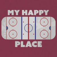 My Happy Place | Hockey, Figure & Speed Skating Rink 16oz Travel Tumbler