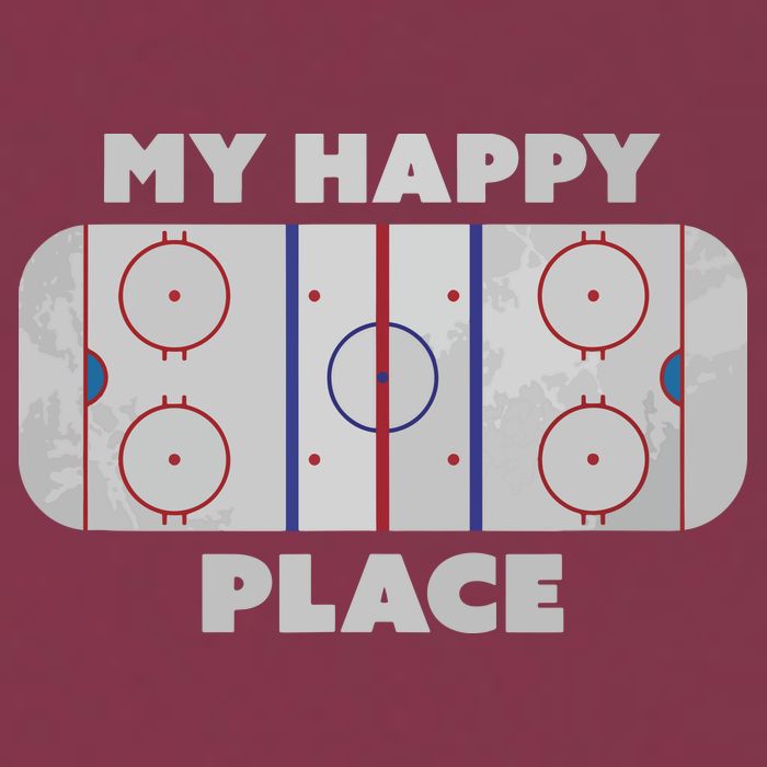 My Happy Place | Hockey, Figure & Speed Skating Rink 16oz Travel Tumbler