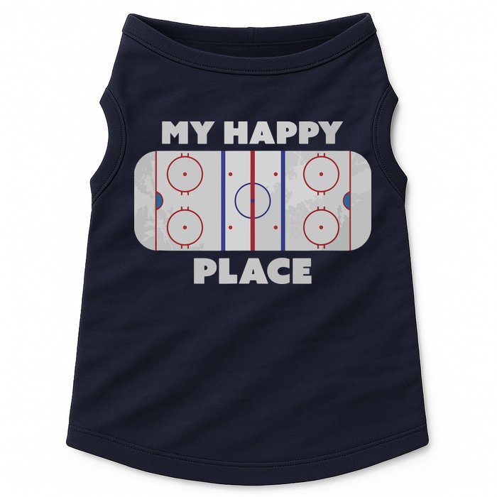 My Happy Place | Hockey, Figure & Speed Skating Rink Doggie Tank