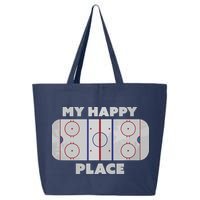 My Happy Place | Hockey, Figure & Speed Skating Rink 25L Jumbo Tote