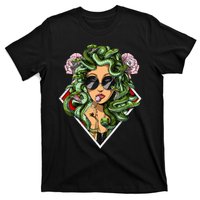 Medusa Hippie Psychedelic Snakes Greek Mythology T-Shirt