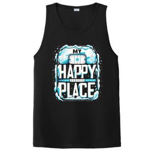 My Happy Play Straight Outta The Penalty Box Hockey Match Gift PosiCharge Competitor Tank