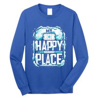 My Happy Play Straight Outta The Penalty Box Hockey Match Gift Long Sleeve Shirt