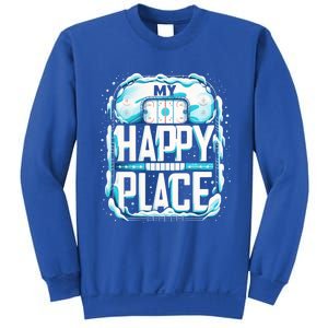 My Happy Play Straight Outta The Penalty Box Hockey Match Gift Sweatshirt