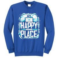 My Happy Play Straight Outta The Penalty Box Hockey Match Gift Sweatshirt