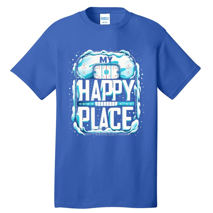 My Happy Play Straight Outta The Penalty Box Hockey Match Gift Tall T-Shirt