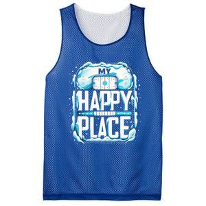 My Happy Play Straight Outta The Penalty Box Hockey Match Gift Mesh Reversible Basketball Jersey Tank