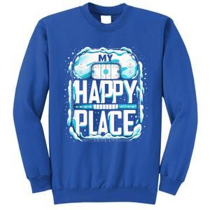 My Happy Play Straight Outta The Penalty Box Hockey Match Gift Tall Sweatshirt