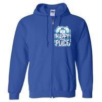 My Happy Play Straight Outta The Penalty Box Hockey Match Gift Full Zip Hoodie