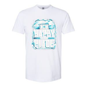 My Happy Play Straight Outta The Penalty Box Hockey Match Gift Softstyle CVC T-Shirt