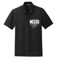 Mental Health Quote Tomorrow Needs You Dry Zone Grid Polo