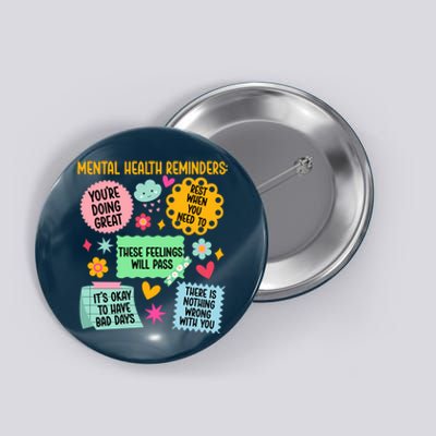 Mental Health Reminders Gift Button