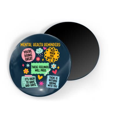 Mental Health Reminders Gift Magnet