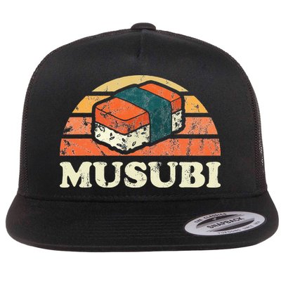 Musubi Hawaii Retro Style Flatbill Hat