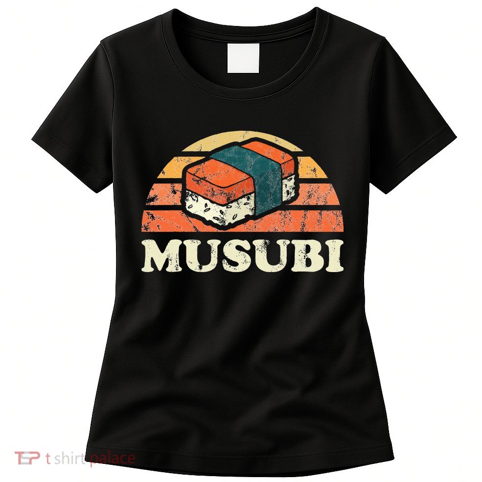 Musubi Hawaii Retro Style Womens T-Shirt