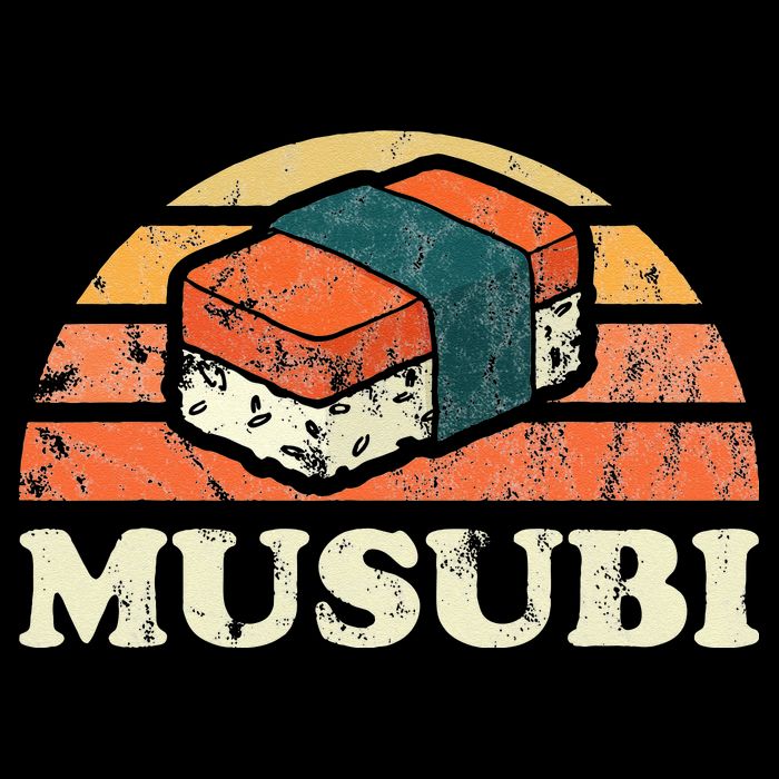 Musubi Hawaii Retro Style Kids Sweatshirt