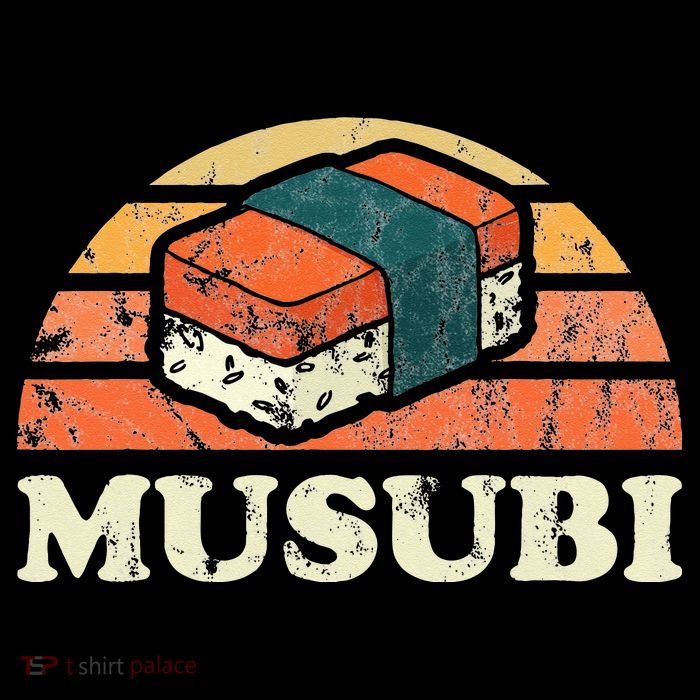 Musubi Hawaii Retro Style Kids T-Shirt
